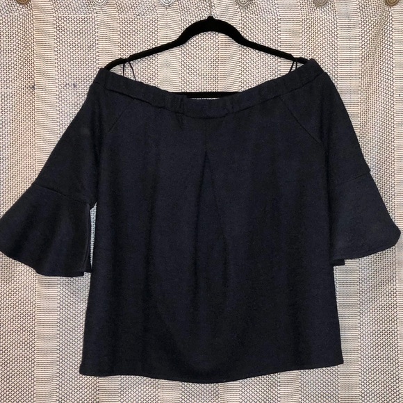 Navy Blue Banana Republic top - Picture 2 of 4